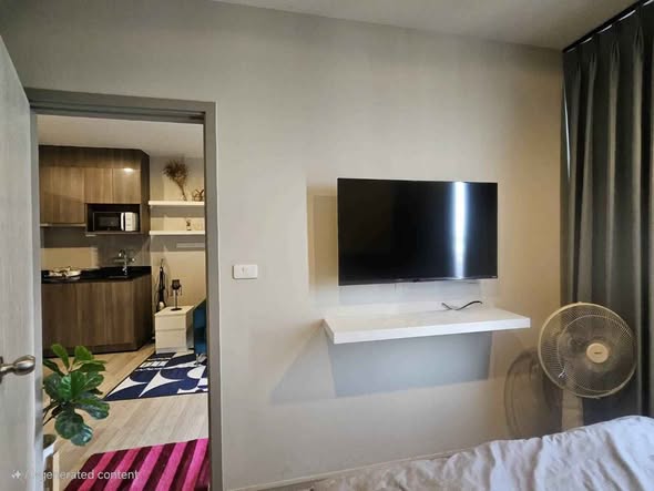 bedroom and room interior of Ideo Mobi Sukhumvit Eastpoint