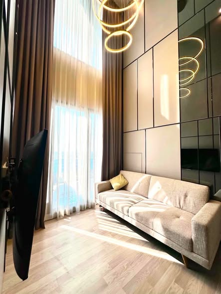 living room of Ideo Mobi Sukhumvit Eastpoint