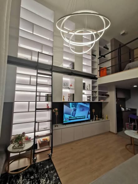 living room of Ideo New Rama 9