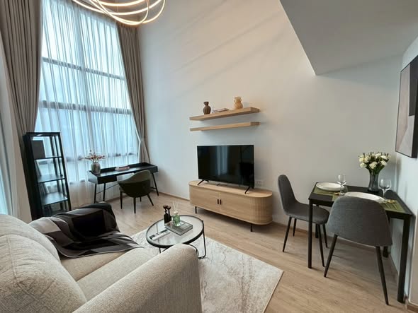 living room of Ideo New Rama 9