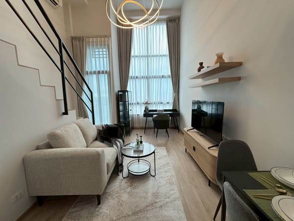 living room of Ideo New Rama 9