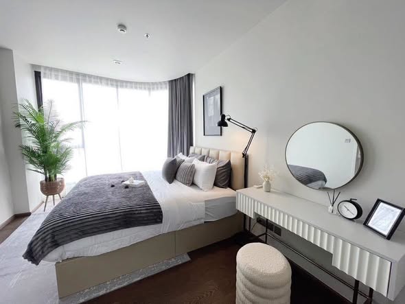 bedroom of Ideo Q Sukhumvit 36