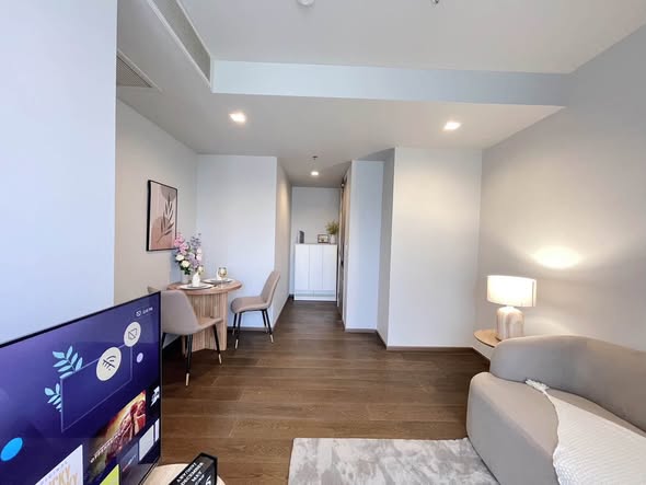 living room of Ideo Q Sukhumvit 36