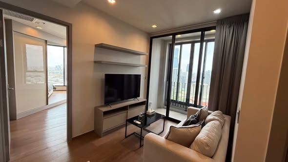 living room and bedroom and room interior of Ideo Q Victory