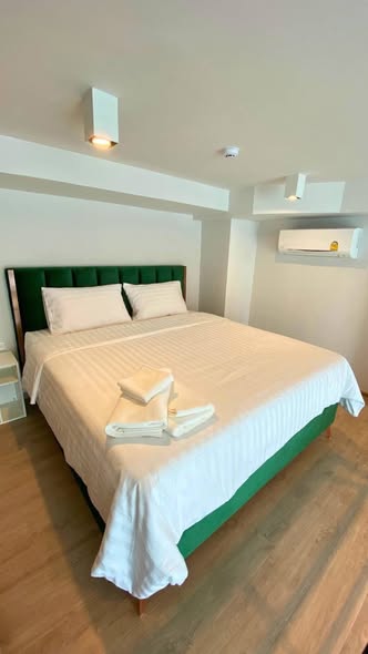 bedroom of IDEO Rama9 – Asoke