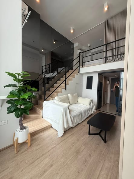 bedroom of IDEO Rama9 – Asoke