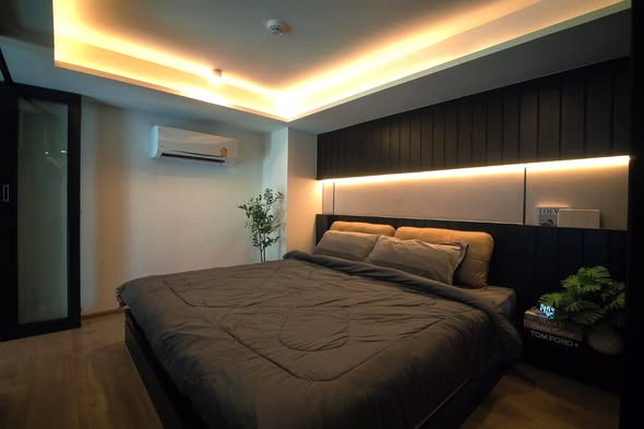 bedroom of IDEO Rama9 – Asoke