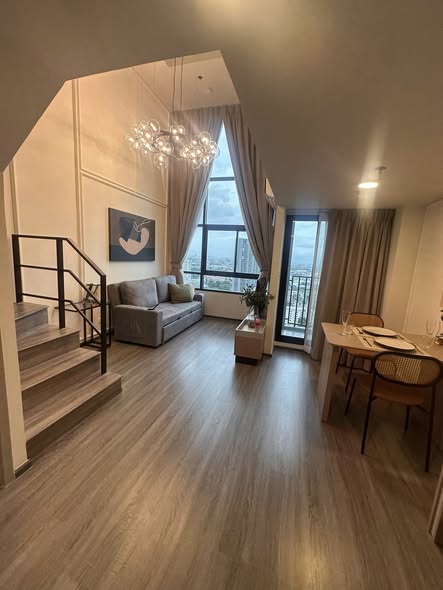 living room of Ideo Ramkamhaeng Lamsali Station