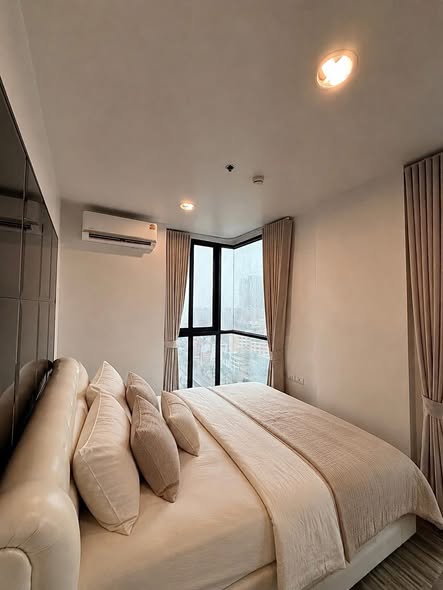 bedroom of IDEO Ratchada-Huai Khwang