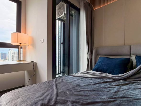 bedroom of IDEO Sukhumvit Rama 4 ไอดีโอ สุขุมวิท-พระราม 4