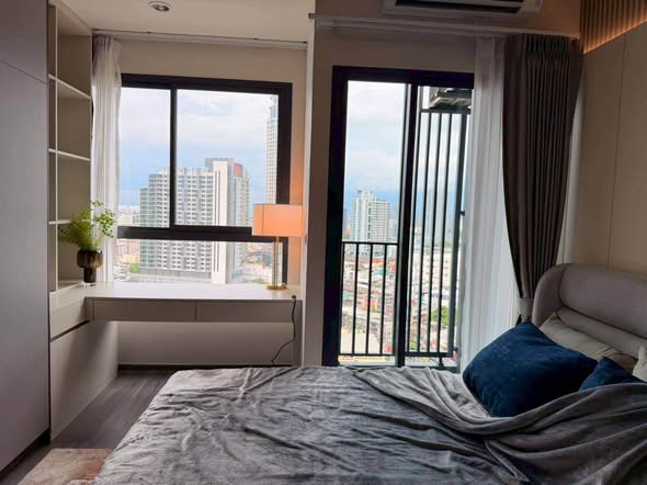 bedroom of IDEO Sukhumvit Rama 4 ไอดีโอ สุขุมวิท-พระราม 4