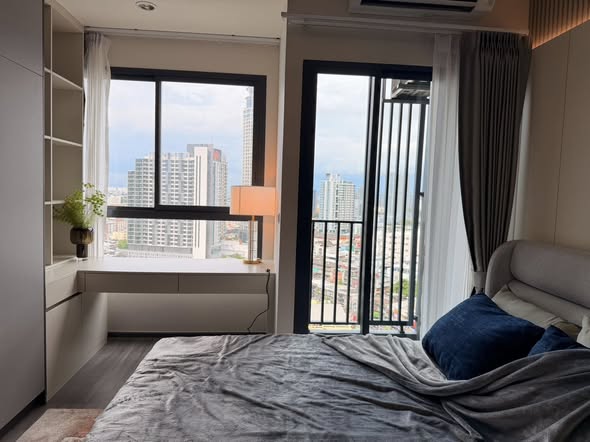 bedroom of IDEO Sukhumvit Rama 4 ไอดีโอ สุขุมวิท-พระราม 4