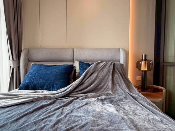 bedroom of IDEO Sukhumvit Rama 4 ไอดีโอ สุขุมวิท-พระราม 4