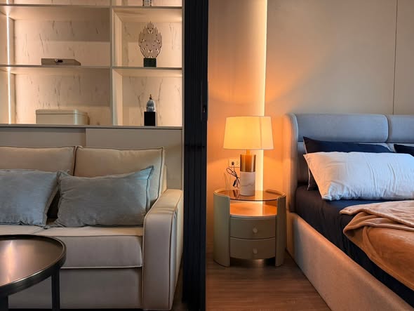 bedroom of IDEO Sukhumvit Rama 4 ไอดีโอ สุขุมวิท-พระราม 4