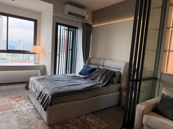 bedroom of IDEO Sukhumvit Rama 4 ไอดีโอ สุขุมวิท-พระราม 4