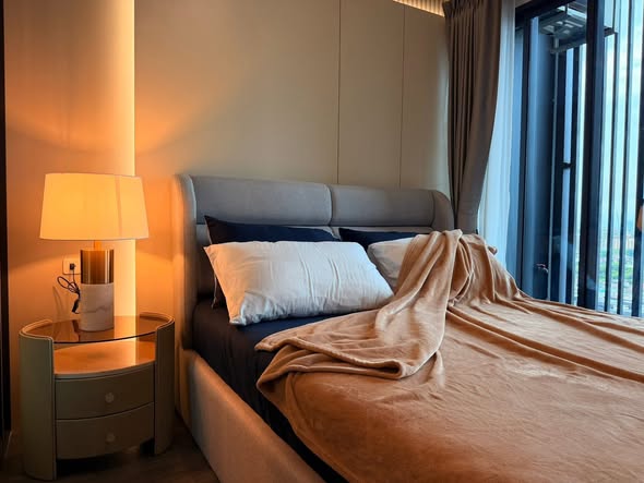 bedroom of IDEO Sukhumvit Rama 4 ไอดีโอ สุขุมวิท-พระราม 4