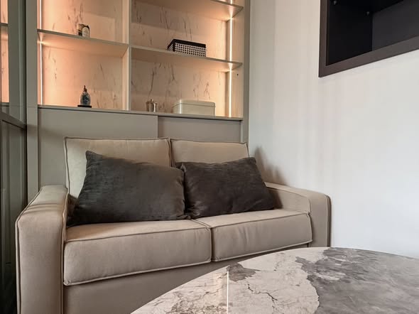 living room of IDEO Sukhumvit Rama 4 ไอดีโอ สุขุมวิท-พระราม 4
