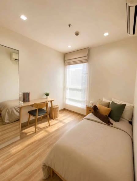 bedroom and room interior of Ideo Verve Ratchaprarop