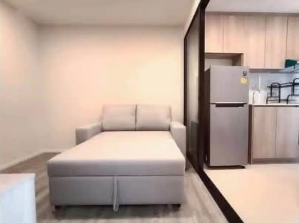 bedroom and living room of IKON SUKHUMVIT 77 CONDOMINIUM