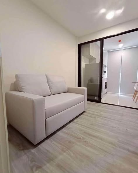 living room and room interior of IKON SUKHUMVIT 77 CONDOMINIUM