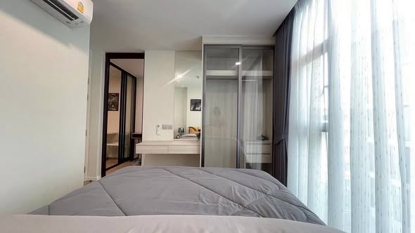 bedroom and room interior of Ivory Ratchada 32