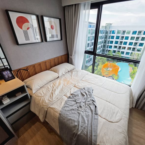 bedroom of KAVE LUMINOUS BANGMOD Sale Gallery l เคฟ ลูมินัส บางมด สำนักงานขาย