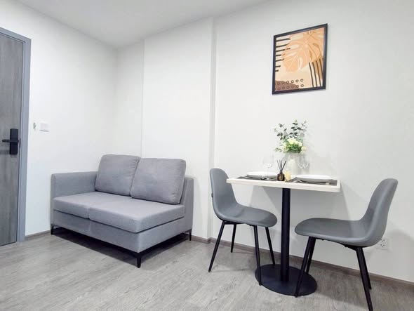 living room of Kave Wonderland Sales Gallery