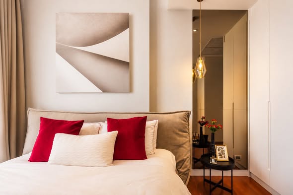 bedroom of KHUN by YOO
