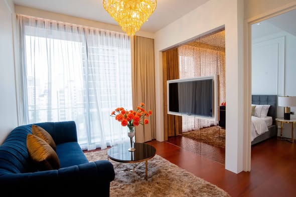 living room of KHUN by YOO