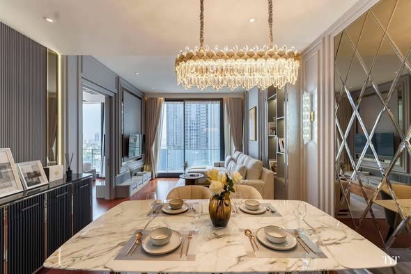 living room of KHUN by YOO