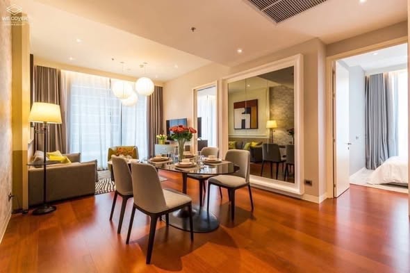 living room and bedroom of KHUN by YOO