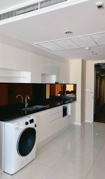 kitchen of อัพเอกมัยคอนโดมิเนียม