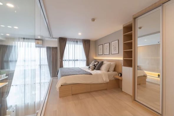 bedroom of KnightsBridge Prime Sathon