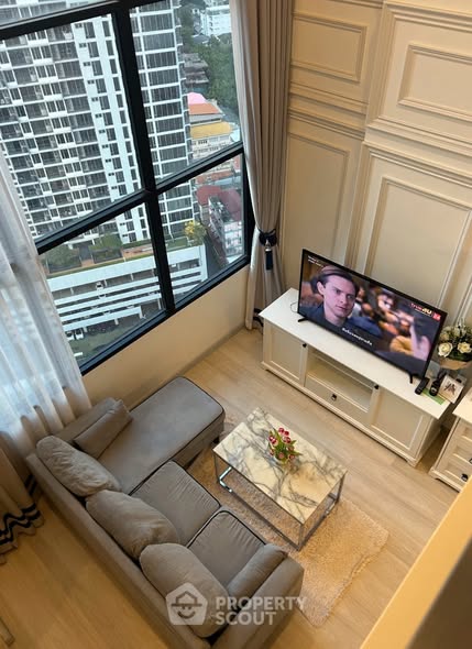 bedroom and living room of KnightsBridge Prime Sathon