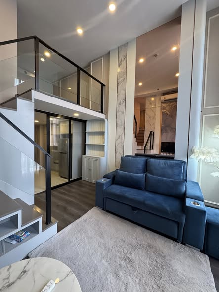 living room and room interior of KnightsBridge Space Ratchayothin