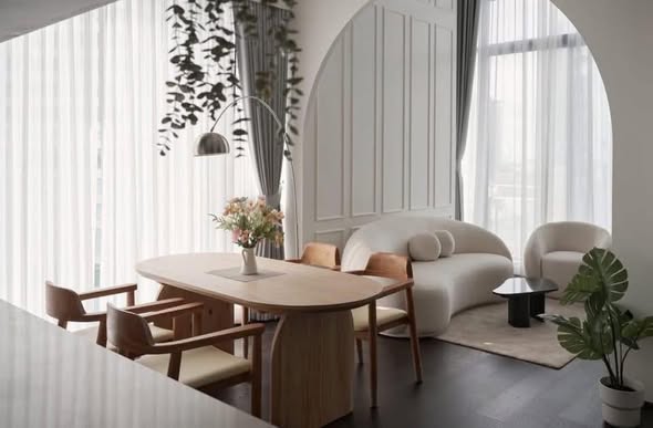 living room and room interior of LAVIQ Sukhumvit 57