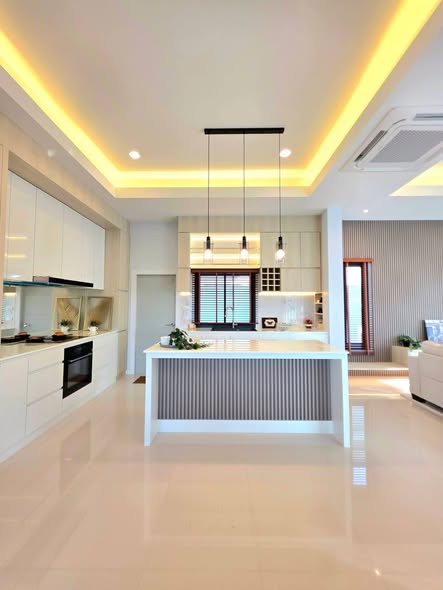 kitchen of Level FIVE Pool Villa – บ้านพักเลเวลไฟว์พูลวิลล่า