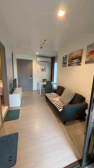 living room of Life Asoke – Rama 9