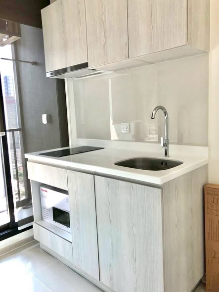 bathroom and kitchen of Life Asoke