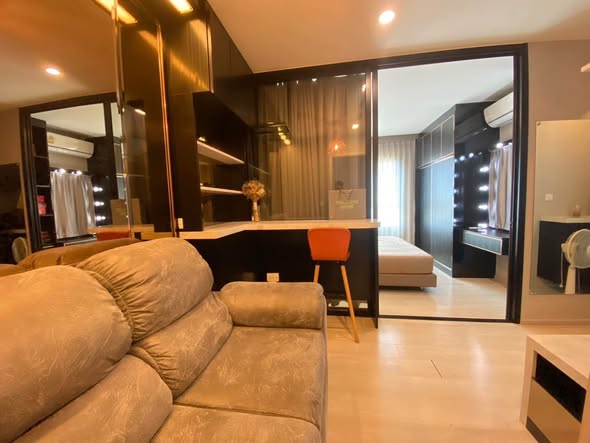 bedroom and living room of Life Asoke