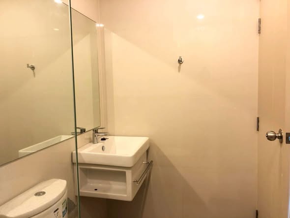 room interior and bathroom of Life Asoke