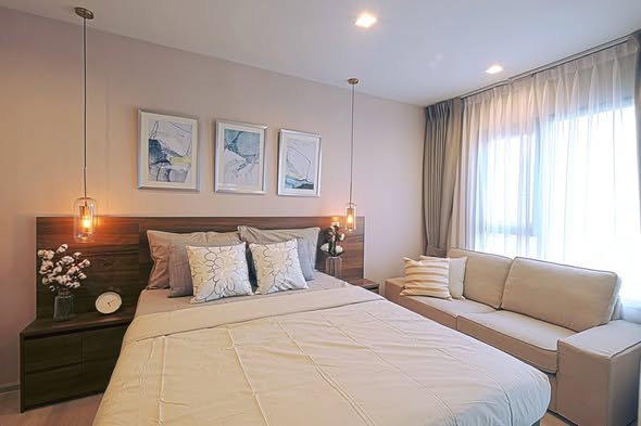 living room and bedroom of Life One Wireless