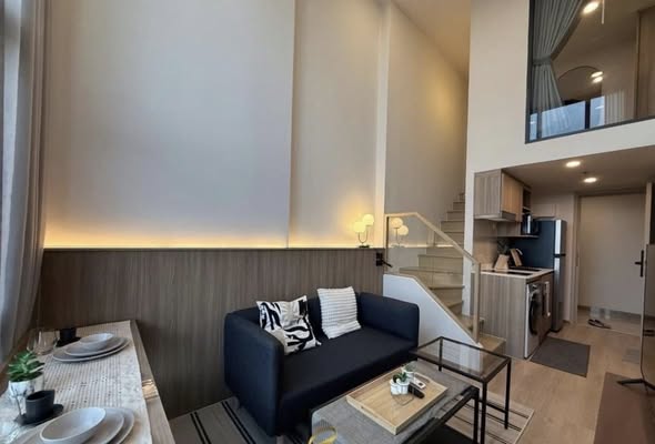 living room of Life Rama 4 – Asoke