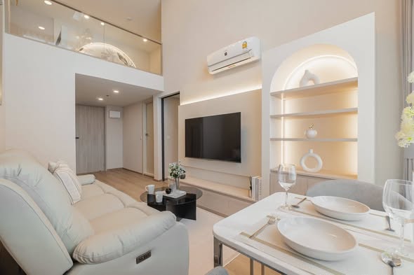 living room of Life Rama 4 – Asoke