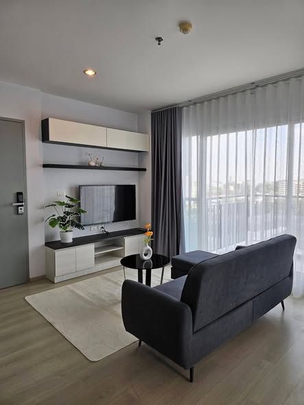 living room and bedroom and room interior of Life Ratchadapisek