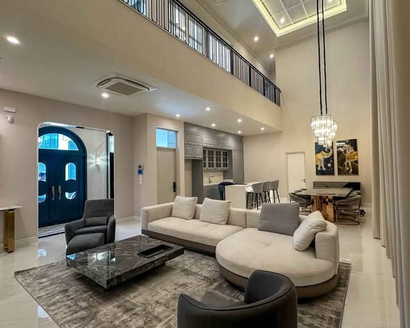 living room of นาราสิริ กรุงเทพกรีฑา