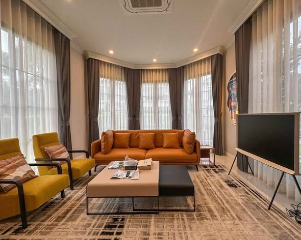 living room of นาราสิริ กรุงเทพกรีฑา