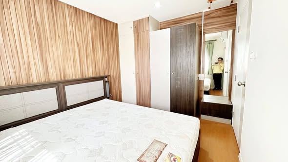 bedroom of Lumpini Mega City Bang Na