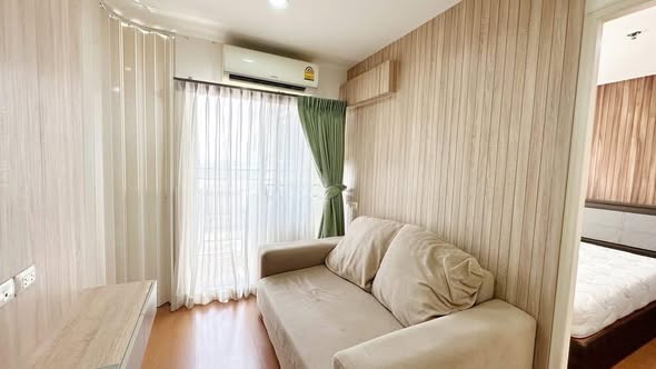 bedroom of Lumpini Mega City Bang Na