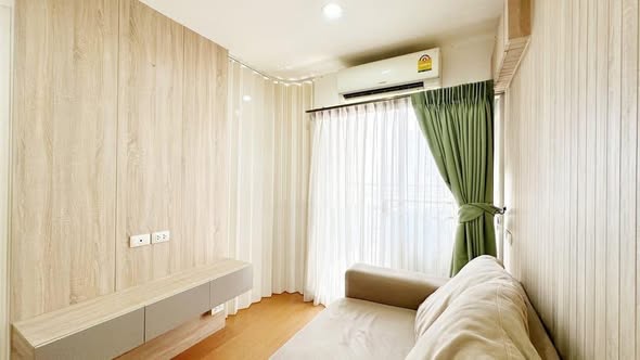 bedroom and room interior of Lumpini Mega City Bang Na